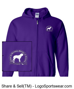 Zipper Hoodies with Club Logo Design Zoom